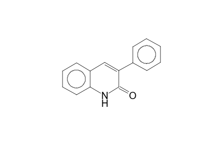 1H-Quinolin-2-one, 3-phenyl-