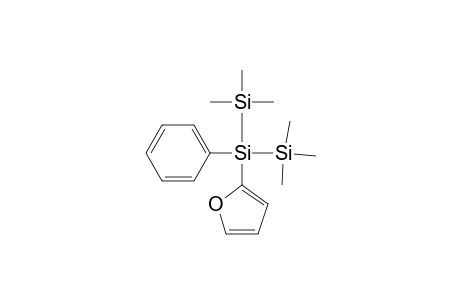 Bis(trimethylsilyl)phenyl(.alpha.-furyl)silane