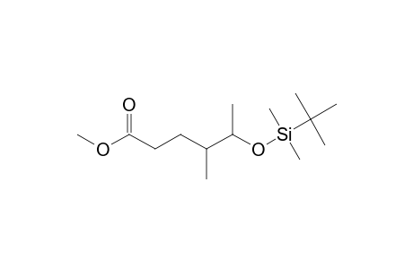 5-[tert-butyl(dimethyl)silyl]oxy-4-methyl-hexanoic acid methyl ester