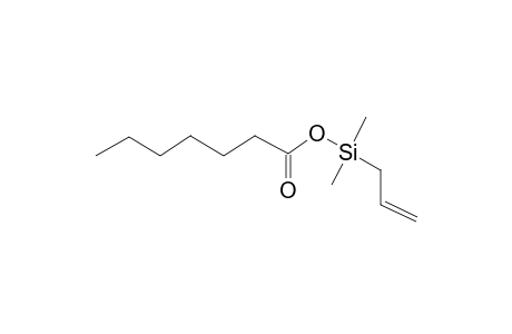 Allyl(dimethyl)silyl heptanoate