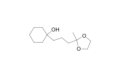 2-[3-(1-Hydroxycyclohexyl)propyl]-2-methyl-1,3-dioxolane
