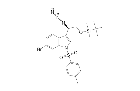 [(2R)-2-azido-2-(6-bromo-1-tosyl-indol-3-yl)ethoxy]-tert-butyl-dimethyl-silane