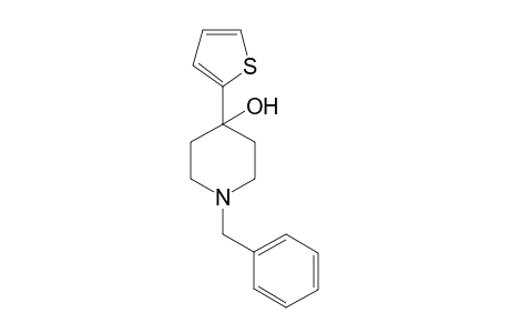 1-benzyl-4-(thiophen-2-yl)piperidin-4-ol