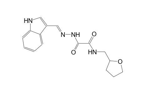 acetic acid, oxo[[(tetrahydro-2-furanyl)methyl]amino]-, 2-[(E)-1H-indol-3-ylmethylidene]hydrazide