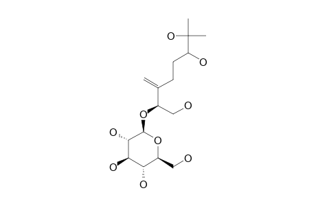 (2R,6-XI)-3,7-DIMETHYLOCT-3(10)-ENE-1,2,6,7-TETROL-2-O-BETA-D-GLUCOPYRANOSIDE
