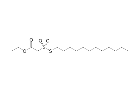 Ethyl 2-(dodecylthiosulfonyl)acetate