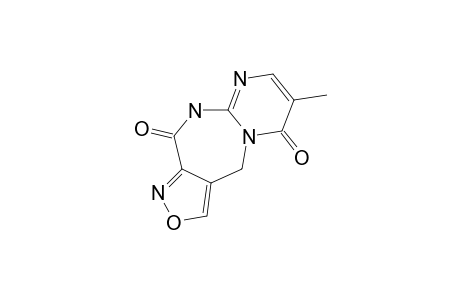 7-METHYL-10,11-DIHYDRO-4H,6H-ISOXAZOLO-[3,4-E]-PYRIMIDO-[1,2-A]-[1,3]-DIAZEPINE-6,11-DIONE