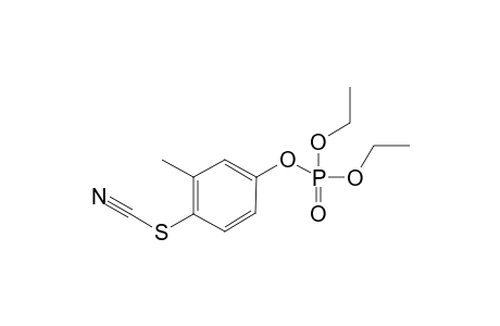 Diethyl-4-thiocyanoto-m-tolyl ester of phosphoric acid