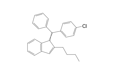 2-Butyl-1-((4-chlorophenyl)(phenyl)methylene)-1H-indene