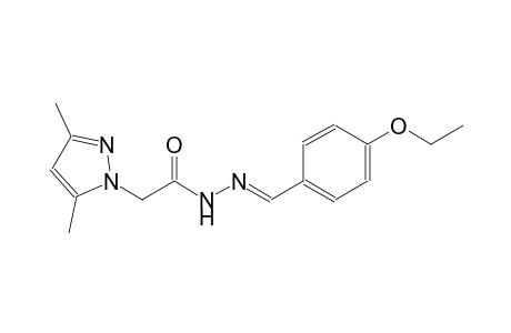 2-(3,5-dimethyl-1H-pyrazol-1-yl)-N'-[(E)-(4-ethoxyphenyl)methylidene]acetohydrazide