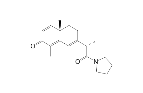 1,4a-Dimethyl-7-[1-((piperidin-1-y)carbonyl)eth-1-yl]-5,6-dihydronaphthalen-2-one