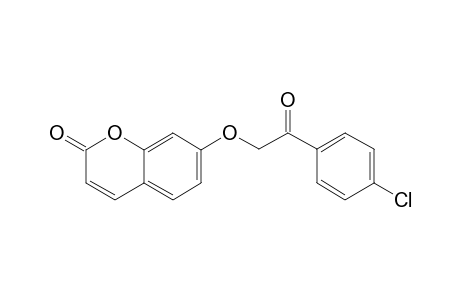 7-[2-(4-CHLOROPHENYL)-2-OXOETHOXY]-2-H-1-BENZOPYRAN-2-ONE
