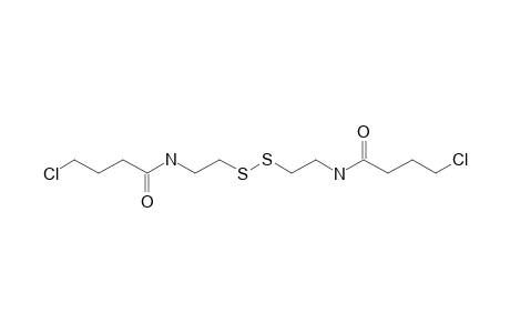 N,N'-BIS-(4-CHLOROBUTANOYL)-CYSTAMINE