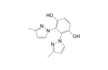 2,3-Bis(3-methyl-1-pyrazolyl)-1,4-dihydroxybenzene