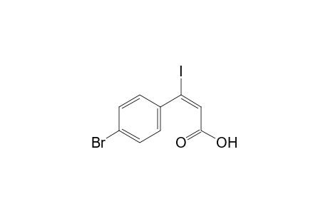 (E/Z)-3-Iodo-3-(4-bromophenyl)prop-2-enoic acid
