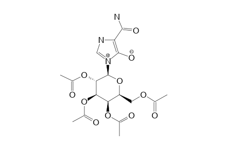 4-CARBAMOYL-1-(2,3,4,6-TETRA-O-ACETYL-BETA-D-GALACTOPYRANOSYL)-IMIDAZOLIUM-5-OLATE