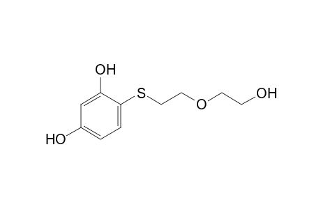 4-{[2-(2-hydroxyethoxy)ethyl]thio}resorcinol