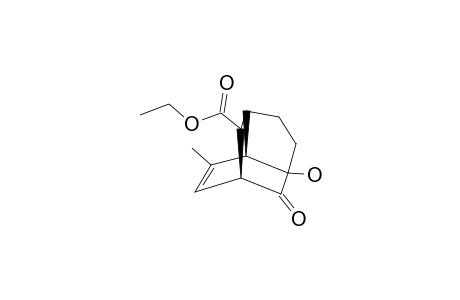 ETHYL-1-HYDROXY-2,3,3A,4,5,7A-HEXAHYDRO-7-METHYL-4-OXO-1,5-METHANO-1H-INDENE-8-CARBOXYLATE