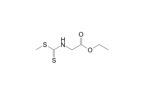 2-[(methylthio)carbothioylamino]acetic acid ethyl ester