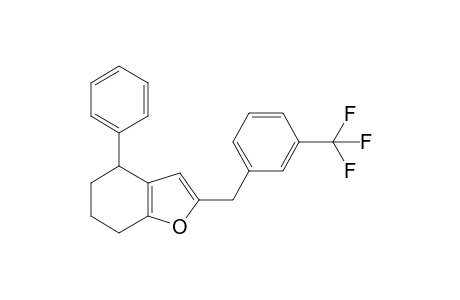 4-Phenyl-2-(3-(trifluoromethyl)benzyl)-4,5,6,7-tetrahydrobenzofuran