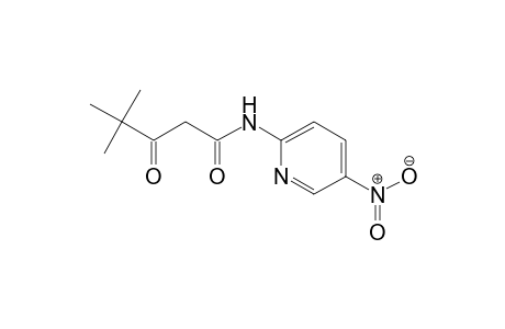 Pentanamide, 4,4-dimethyl-N-(5-nitro-2-pyridinyl)-3-oxo-