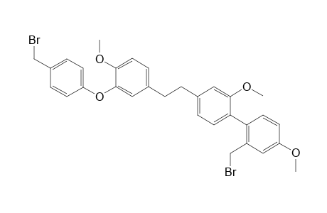 1-[4-(2-Bromomethyl-4-methoxyphenyl)-3-methoxyphenyl[-2-[3-(4-bromomethylphenoxy)-4-methoxyphenyl]ethane