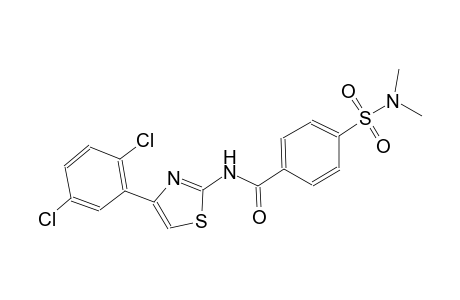 benzamide, N-[4-(2,5-dichlorophenyl)-2-thiazolyl]-4-[(dimethylamino)sulfonyl]-