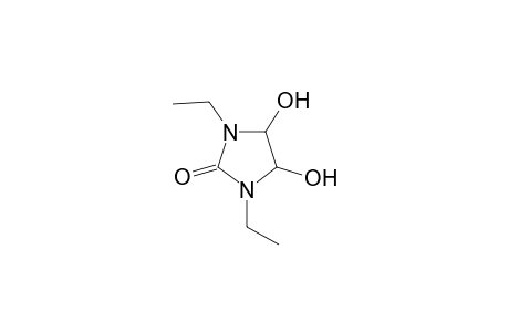 2-imidazolidinone, 1,3-diethyl-4,5-dihydroxy-
