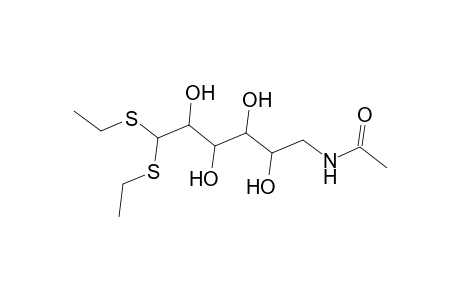 D-Glucose, 6-acetamido-6-deoxy-, diethyl acetal