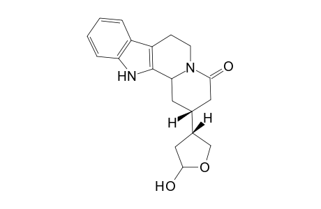 11-(3-Hydroxytetrafuryl)indoloquinolizidin-9-one