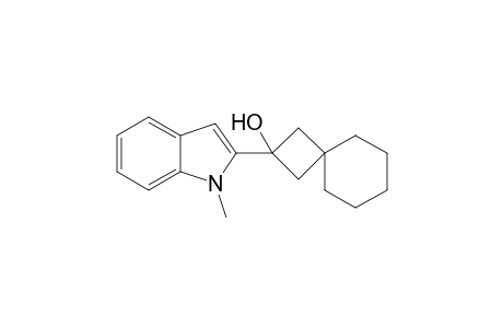 2-(1-Methyl-1H-indol-2-yl)spiro[3.5]nonan-2-ol