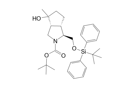 (1S,3aS,6aS)-2-(tert-Butyloxycarbonyl)-1-{[(tert-butyldiphenylsilyl)oxy]methyl}-4-methyloctahydrocyclopenta[c]pyrrol-4-ol