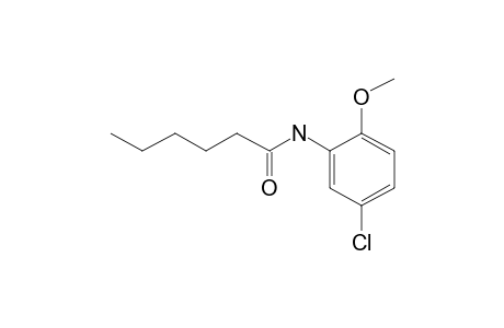 Hexanamide, N-(5-chloro-2-methoxyphenyl)-