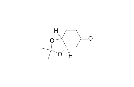 (3aR,7aS)-2,2-dimethyl-4,6,7,7a-tetrahydro-3aH-1,3-benzodioxol-5-one