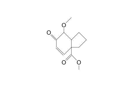 (3Aa, 7aa)-7b-methoxy-1,2,3,6,7,7a-hexahydro-3ah-inden-6-one-carboxylic acid, methyl ester