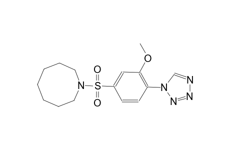 azocine, octahydro-1-[[3-methoxy-4-(1H-tetrazol-1-yl)phenyl]sulfonyl]-