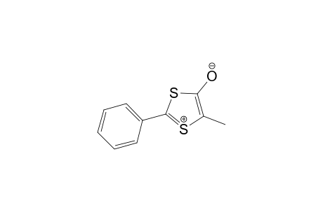 1,3-Dithiol-1-ium, 4-hydroxy-5-methyl-2-phenyl-, hydroxide, inner salt