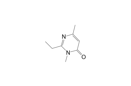 4(3H)-Pyrimidinone, 2-ethyl-3,6-dimethyl-