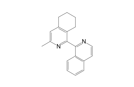 1-(5,6,7,8-Tetrahydro-3-methylisoquinolin-1-yl)isoquinoline