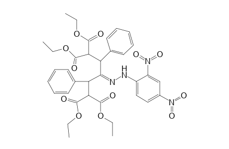 N-[1-Benzyl-3-phenyl-1,3-bis(diethyl)malonatao)prop-2ylidene]-N'-(2,4-dinitrophenyl)hydrazone