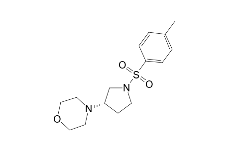 4-[(3S)-1-(4-methylphenyl)sulfonyl-3-pyrrolidinyl]morpholine