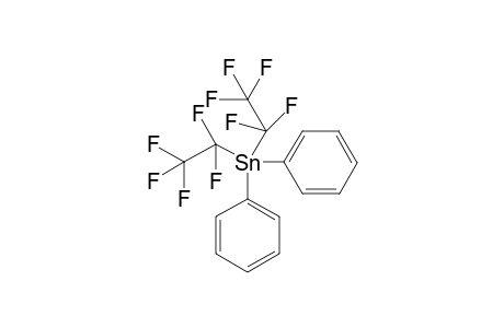 Bis(pentafluoroethyl)diphenylstannane