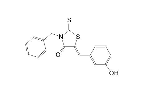 (5Z)-3-benzyl-5-(3-hydroxybenzylidene)-2-thioxo-1,3-thiazolidin-4-one