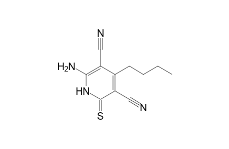 4-Butyl-6-amino-3,5-dicyanopyridine-2(1H)-thione -