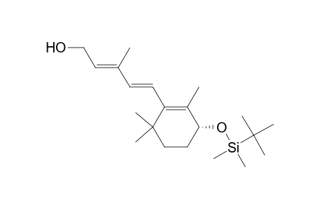 2,4-Pentadien-1-ol, 5-[3-[[(1,1-dimethylethyl)dimethylsilyl]oxy]-2,6,6-trimethyl-1-cycloh exen-1-yl]-3-methyl-, [R-(E,E)]-