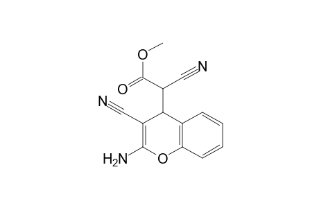 Methyl (2-amino-3-cyano-4H-chromen-4-yl)cyanoacetate