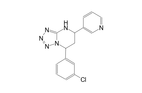 7-(3-chlorophenyl)-5-(3-pyridinyl)-4,5,6,7-tetrahydrotetraazolo[1,5-a]pyrimidine