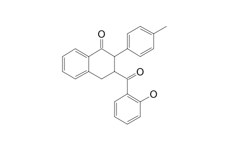 2-HYDROXYPHENYL-3-(4-METHYLPHENYL)-4-OXO-1,2,3,4-TETRAHYDRO-2-NAPHTHYL-KETONE