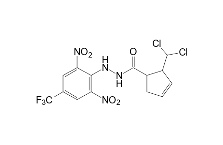 2-(DICHLOROMETHYL)-3-CYCLOPENTENE-1-CARBOXYLIC ACID, 2-(2,6-DINITRO-alpha,alpha,alpha-TRIFLUORO-p-TOLYL)HYDRAZIDE