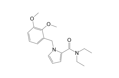 1-(2,3-Dimethoxybenzyl)pyrrole-2-carboxylic acid diethyl amide
